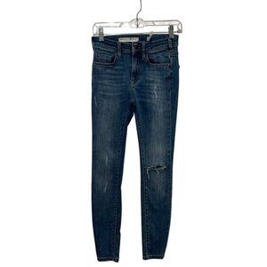 Anthropologie Pilcro And The Letterpress Womens High-Rise Skinny Jeans Size 26 B